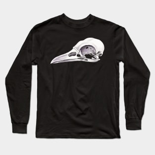 Raven Skull Long Sleeve T-Shirt